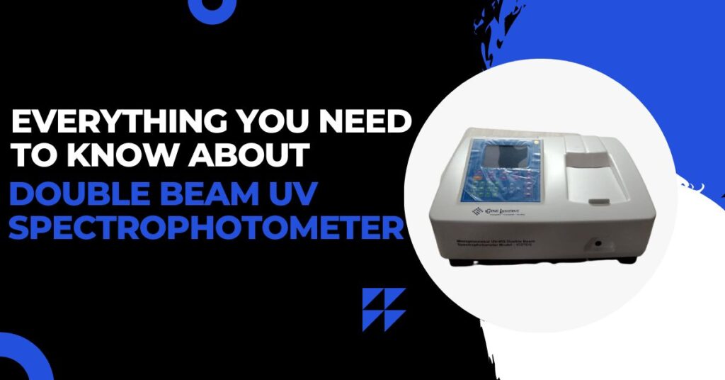 Double Beam UV spectrophotometer